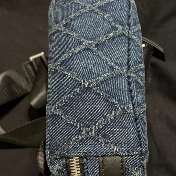 Rag & Bone Blue Quilted Crossbody Bag - Picture 5 of 6